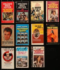 8d445 LOT OF 11 TV PAPERBACK BOOKS 1960s-1970s Welcome Back Kotter, Hollywood Squares & more!