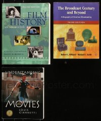 8d077 LOT OF 3 FILM AND BROADCAST SOFTCOVER TEXTBOOKS 2000s Understanding Movies & more!
