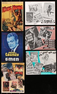 8d094 LOT OF 6 SKINNER AND HOLLYWOOD POSTER ART MOVIE POSTER AUCTION CATALOGS 1990s cool images!