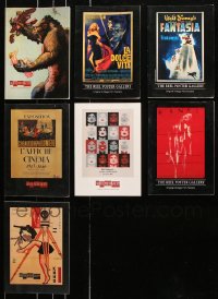 8d115 LOT OF 7 REEL POSTER GALLERY DEALER CATALOGS 1990s-2000s color movie poster images!