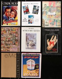 8d114 LOT OF 8 DEALER CATALOGS 1980s-1990s movie posters from Cinemonde, Dominique Besson & more!