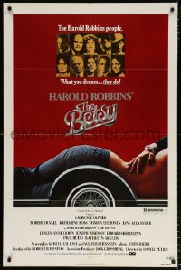 8f095 BETSY 1sh 1977 what you dream Harold Robbins people do, sexy girl as car image!
