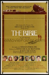 8f100 BIBLE int'l 1sh 1967 La Bibbia, John Huston as Noah, Boyd as Nimrod, Ava Gardner as Sarah