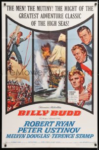 8f108 BILLY BUDD 1sh 1962 Terence Stamp, Robert Ryan, mutiny & high seas adventure!