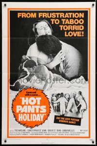 8f485 HOT PANTS HOLIDAY 1sh 1971 voodoo sex, from frustration to taboo torrid love!