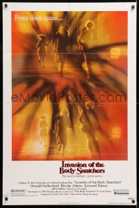 8f517 INVASION OF THE BODY SNATCHERS 1sh 1978 Kaufman classic remake of sci-fi thriller!