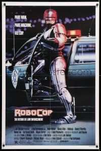 8f781 ROBOCOP 1sh 1987 Verhoeven classic, Peter Weller is part man, part machine, all cop!
