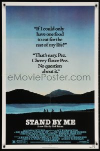 8f854 STAND BY ME 1sh 1986 Phoenix, Feldman, O'Connell, Wheaton, Sutherland, cherry Pez, rated!