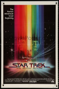 8f855 STAR TREK 1sh 1979 Shatner, Nimoy, Khambatta and Enterprise by Peak!