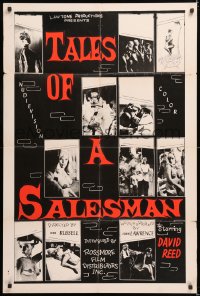 8f896 TALES OF A SALESMAN 1sh 1965 David Reed, Pope Hook, Terri Collins, sexy montage!