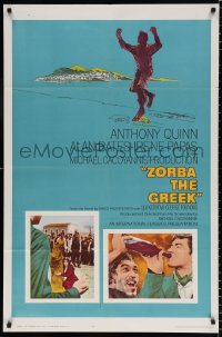 8f998 ZORBA THE GREEK 1sh 1965 Anthony Quinn, Irene Papas, Alan Bates, Michael Cacoyannis