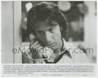 8g092 ALL THE PRESIDENT'S MEN 7.5x9.25 still 1976 close up of Dustin Hoffman talking on phone!