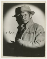 8g139 BENSON MURDER CASE 8x10.25 still 1930 best portrait of detective William Powell in spotlight!