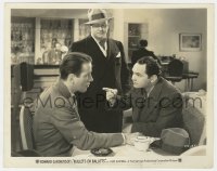 8g169 BULLETS OR BALLOTS 8x10.25 still 1936 MacLane watches Edward G. Robinson & Humphrey Bogart!