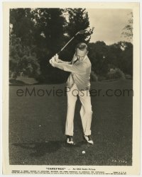 8g179 CAREFREE 8x10.25 still 1938 full-length Fred Astaire swinging his golf club!