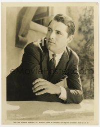 8g186 CARY GRANT 8x10.25 still 1934 early Paramount portrait with his arms crossed in suit & tie!