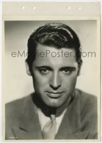 8g187 CARY GRANT 8x11 key book still 1930s head & shoulders portrait at start of his career, rare!