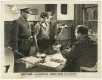 8g225 CRIME SCHOOL 8x10 still 1938 Billy Halop brought before sadistic warden Cy Kendall!