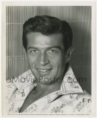 8g339 GEORGE NADER 8.25x10 still 1956 head & shoulders portrait of the handsome movie star!