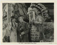 8g360 GO WEST 8x10.25 still 1940 Harpo Marx between Diana Lewis & Native American playing flute!