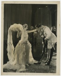 8g400 HER SISTER FROM PARIS 8x10.25 still 1925 Constance Talmadge has her hand kissed by king!