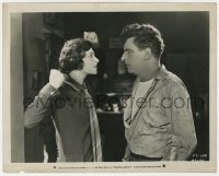 8g508 KNOCKOUT 8.25x10.25 still 1925 angry Lorna Duveen clenches her fists at Milton Sills!