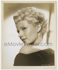 8g511 LADY FROM SHANGHAI 8.25x10 still 1947 head & shoulders portrait of blonde Rita Hayworth!