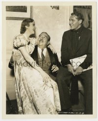 8g533 LET'S GET MARRIED candid 8x10 key book still 1937 Lupino, Bellamy & Connolly by Lippman!