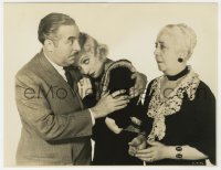 8g660 NO MORE ORCHIDS 8x10 key book still 1932 Carole Lombard, Walter Connolly, Louise Closser Hale