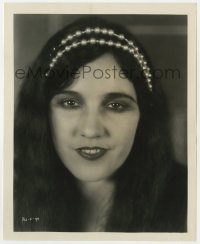8g664 NORMA SHEARER 8x10 still 1926 super close portrait wearing pearls in The Devil's Circus!