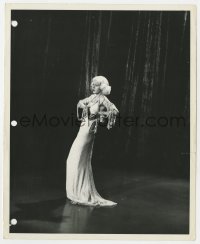 8g746 RECKLESS 8.25x10 still 1935 full-length Jean Harlow singing Jerome Kern's title song!