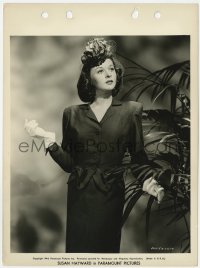 8g879 SUSAN HAYWARD 8x11 key book still 1944 full-length by plant wearing gloves & veil!