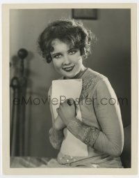 8g893 TELLING THE WORLD 8x10.25 still 1928 c/u of pretty Anita Page clutching papers to her chest!