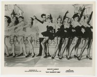 8g902 THAT NAUGHTY GIRL 8x10.25 still 1958 sexy Brigitte Bardot on stage with chorus girls!