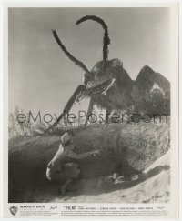 8g903 THEM 8.25x10 still 1954 great special effects scene of woman hiding from giant bug monster!