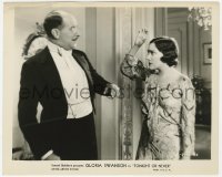 8g919 TONIGHT OR NEVER 8.25x10 still 1931 butler recoils from crazed Gloria Swanson!