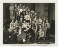 8g923 TOWER OF LONDON candid 8x10 still 1939 Basil Rathbone, Vincent Price, director & cast clowning!