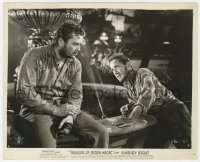 8g924 TREASURE OF THE SIERRA MADRE 8.25x10 still 1948 Tim Holt & Humphrey Bogart after bar fight!