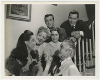 8g940 VANISHING VIRGINIAN deluxe 8x10 still 1941 Frank Morgan, Kathryn Grayson & top cast on stairs!