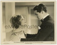 8g982 WOMAN ACCUSED 8x10.25 still 1933 great close up of handsome young Cary Grant & Nancy Carroll!