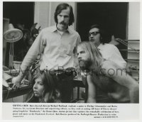 8g987 WOODSTOCK candid 8x9 still 1970 director Michael Wadleigh & supervising editor Martin Scorsese!