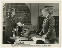 8g994 YOU CAN'T GET AWAY WITH MURDER 8x10.25 still 1939 Gale Page pleading w/warden Joseph Crehan!