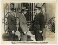 8g992 YOU CAN'T GET AWAY WITH MURDER 8x10.25 still 1930 Harvey Stephens w/ prison guards & warden!
