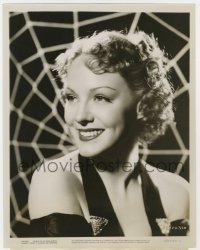 8g701 PAY-OFF 8x10.25 still 1935 pretty Claire Todd smiling portrait by spider web by Ferenc!