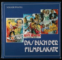 8h159 DAS BUCH DER FILMPLAKATE German hardcover book 1984 all about movie posters, full-color art!