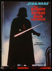 8h166 EMPIRE STRIKES BACK hardcover book 1984 storybook with lots of full-color photographs!