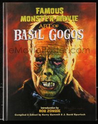 8h168 FAMOUS MONSTER MOVIE ART OF BASIL GOGOS hardcover book 2005 wonderful horror images in color!