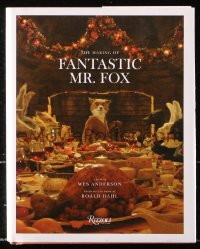 8h169 FANTASTIC MR. FOX hardcover book 2009 the making of the animated Wes Anderson movie!
