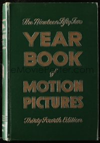 8h093 FILM DAILY YEARBOOK OF MOTION PICTURES hardcover book 1952 filled with movie information!