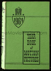 8h103 FILM DAILY YEARBOOK OF MOTION PICTURES hardcover book 1964 filled with movie information!